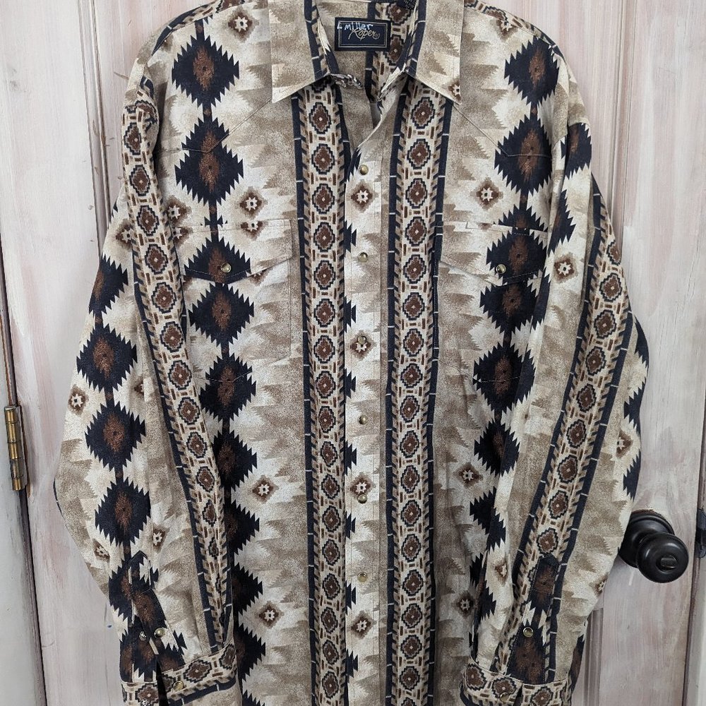 Roper Vintage Western Snap Front Men's Shirt